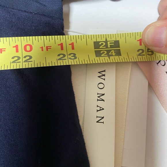 Philosophy 1X woman Navy Blue Ruffle Sleeve NWT - Picture 6 of 8